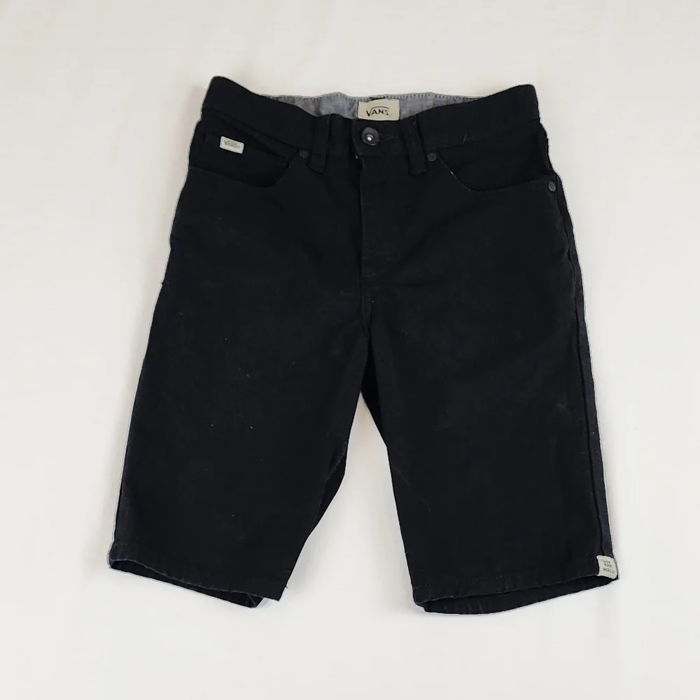 Vans Off The Wall Black Boy  Shorts